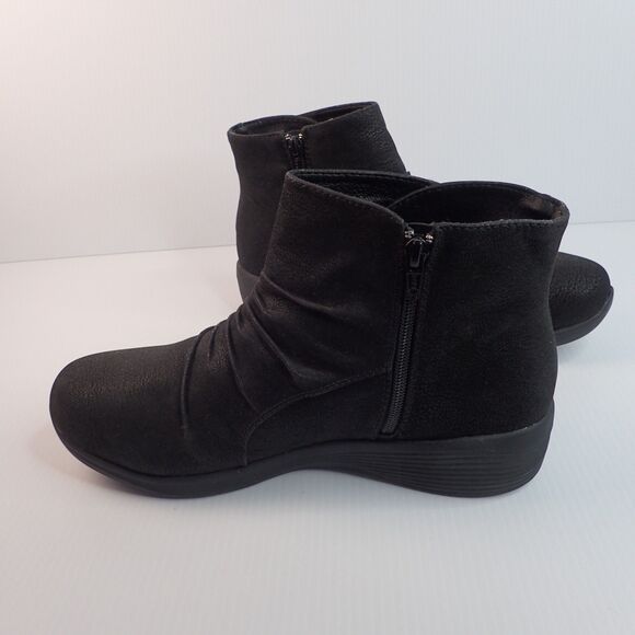 Sketchers Ankle Boots Women's SZ 11 Black Air Cooled Memory Foam SN167251 - Picture 6 of 10